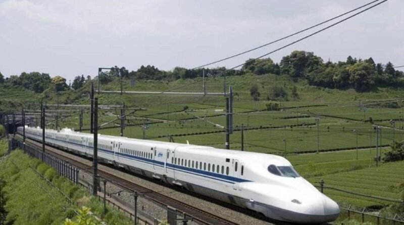 Bullet trains will run on seven routes in the country