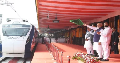 PM Modi flags off the 11th Vande Bharat Express of Indian Railways
