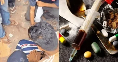 The young man started suffering after injection, people saved his life