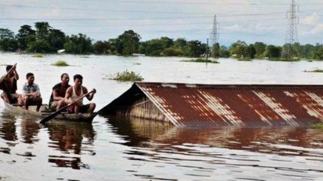 Situation worsens due to floods in Assam