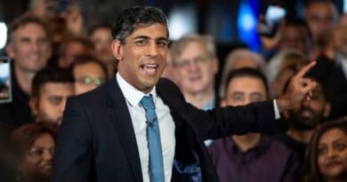 Rishi Sunak's statement came after the crushing defeat of the Conservative Party in the UK elections