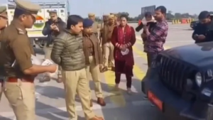 fake-mla-sticker-on-mahindra-thar