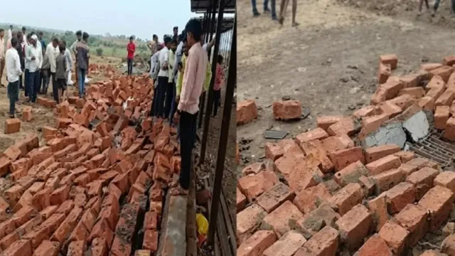 सांगली मंदिर दीवार गिरने का हादसा