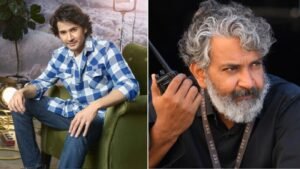 SS Rajamouli Mahesh Babu phone in car
